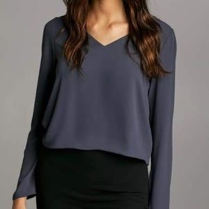 Babaton Murphy long-sleeve blouse (Aritizia)